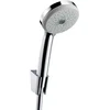 Image de hansgrohe Croma 100 Ensemble support mural et douchette Multi avec flexible de douche 160 cm, chromé, 27595000