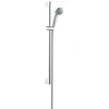 Image de hansgrohe Crometta 85 Set de douche Mono Green avec barre Unica'Crometta 65 cm et porte-savon, chromé, 27652000