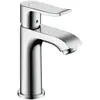 Image de hansgrohe Metris Mitigeur petit lavabo 100, avec tirette et vidage, chromé, 31088000