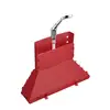 Image de AXOR Secuflex Set Secubox avec douchette sur bord de baignoire, 19418000,
