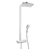 Image de hansgrohe Raindance Select E Colonne de douche en applique avec mitigeur thermostatique, 27112000,
