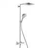 Image de hansgrohe Raindance Select S Colonne de douche en applique avec mitigeur thermostatique, 27114000,