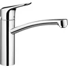 Image de hansgrohe Ecos - Mitigeur de cuisine, 1 jet, Robinet avec hauteur sous bec 155 mm, Robinetterie avec bec pivotant, Chromé, 14815000