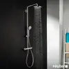 Image de hansgrohe Croma Colonne de douche en applique avec mitigeur thermostatique, 27185000,