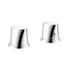 Image de AXOR Starck Organic Robinetterie sur gorge de baignoire, Mitigeur thermostatique, 12422000,