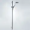 Image de hansgrohe Raindance Select E Set de douche avec barre et tablette, 3 jets, 26623000,