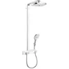 Image de hansgrohe Raindance Select E Colonne de douche 300 2 jet avec mitigeur thermostatique ShowerTablet Select 300, blanc/chromé, 27126400
