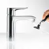 Image de hansgrohe Metris Mitigeur de lavabo 110 LowFlow, 31204000, 110 LowFlow