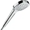 Image de hansgrohe Croma Select E Pommeau de Douche économie d'eau, Douchette à main Multi EcoSmart 9l/min, blanc/chromé, 26811400