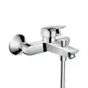 Image de hansgrohe Logis Mitigeur de baignoire en applique, Mitigeur monocommande, 71400000,