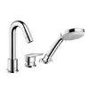 Image de hansgrohe Logis Robinetterie sur gorge de baignoire, Mitigeur monocommande, 71310000,