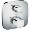 Image de hansgrohe Ecostat E Set de finition pour mitigeur thermostatique encastré avec robinet d'arrêt et inverseur, chromé, 15708000