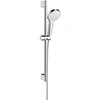 Image de hansgrohe Croma Select S Set de douche 1 jet avec barre Unica'Croma 65 cm, blanc/chromé, 26564400