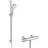 Image de hansgrohe Croma Select S Combi douche Vario avec barre 90 cm / Ecostat Comfort, blanc/chromé, 27014400