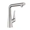 Image de hansgrohe Metris Select M71 Mitigeur de cuisine, pivotant, 14883800,