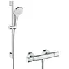 Image de hansgrohe Croma Select E Combi douche Vario avec barre 65cm / Ecostat Comfort, blanc/chromé, 27081400