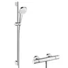 Image de hansgrohe Croma Select E Mitigeur thermostatique de douche en applique, 27082400,
