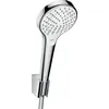 Image de Hansgrohe Croma Select S Vario 26421400 Set Porter Blanc/chromé 1,25 m, Douchette/Flexible 1,25 m/Porteur