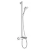 Image de hansgrohe Croma Select E Mitigeur thermostatique de douche en applique, 27248400,