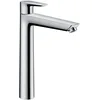 Image de hansgrohe Talis E - Mitigeur de lavabo sans tirette ni vidage, Robinet de salle de bain avec hauteur sous bec 240 mm, économie d'eau (EcoSmart), Chromé