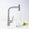 Image de hansgrohe Talis Select M51 Mitigeur de cuisine pivotant, avec douchette extractible, 72821800,