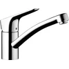 Image de hansgrohe MyCube Mitigeur de cuisine S, 1 jet, chromé, 13814000