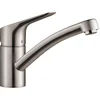 Image de hansgrohe MySport Mitigeur de cuisine S, 1 jet, aspect acier inox, 13860800