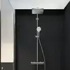 Image de hansgrohe Crometta E Colonne de douche en applique avec mitigeur thermostatique, 27281000,