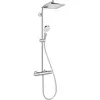 Image de hansgrohe Crometta E Colonne de douche 240, avec thermostatique de douche, 1 jet, chromé, 27271000