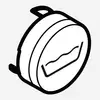 Image de hansgrohe ShowerSelect Symbole de bouton-poussoir, 92577450,