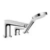 Image de hansgrohe Talis E Robinetterie sur gorge de baignoire, Mitigeur monocommande, 71730000,