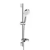 Image de hansgrohe Crometta Set de douche avec barre et tablette, 2 jets, 26553400,