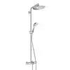Image de hansgrohe Croma Select Colonne de douche en applique avec bec déverseur, Mitigeur thermostatique, 26792000,
