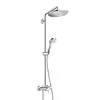 Image de hansgrohe Croma Select Colonne de douche en applique, Mitigeur monocommande, 26791000,