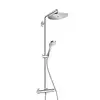 Image de hansgrohe Croma Select S Colonne de douche en applique avec mitigeur thermostatique, 26790000,