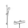 Image de hansgrohe Ecostat Mitigeur thermostatique de douche en applique, 27812400,