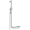 Image de hansgrohe Raindance Select S Set de douche 120 3 jet avec barre Unica'Comfort 110 cm et poignée d'appui à droite, chromé, 26324000