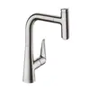 Image de hansgrohe Talis Select M51 Mitigeur de cuisine pivotant, avec douchette extractible, 72822800,