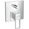 Image de hansgrohe Metropol Set de finition pour mitigeur bain/douche encastré poignée étrier, chromé, 74545000