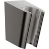 Image de hansgrohe Porter'S. Support mural, noir chromé brossé, 28331340