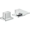 Image de hansgrohe Metropol Mitigeur de baignoire 2 trous poignée manette, chromé, 32548000
