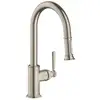 Image de AXOR Montreux Mitigeur de cuisine pivotant, avec douchette extractible, 16581820,