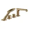 Image de AXOR Citterio E Robinetterie sur gorge de baignoire, Mitigeur thermostatique, 36410140,
