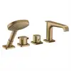 Image de AXOR Citterio E Robinetterie sur gorge de baignoire, Mitigeur thermostatique, 36411140,