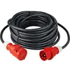Image de as - Schwabe Câble Rallonge Courant Fort 10 m 400V, 16A Idéal pour Chantiers & Jardins Rallonge Robuste 5 Pôles pour Extérieur IP44 Made in Germany | 60366