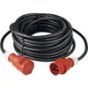 Image de AS Schwabe 61015 alimentation Rallonge 16 A noir 25.00 m