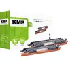 Image de KMP Toner remplace HP 126A, CE310A compatible paquet de 2 noir 2400 pages H-T148D 1226,0021