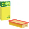Image de MANN-FILTER C 2775 Filtre à air - pour Véhicule de tourisme + utilitaires