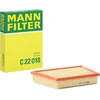 Image de MANN-FILTER C 22 018 Filtre à air - pour Véhicule de tourisme + utilitaires