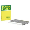 Image de MANN-FILTER CUK 2532 Filtre à air de cabine - VÉHICULE DE TOURISME + UTILITAIRES